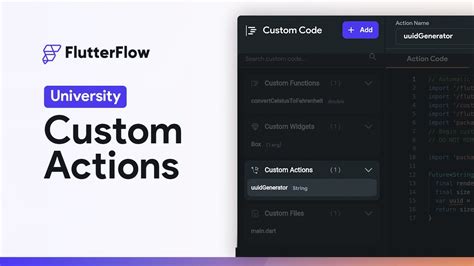 Alternatively, your editor might support flutter pub get. . Flutterflow custom action example
